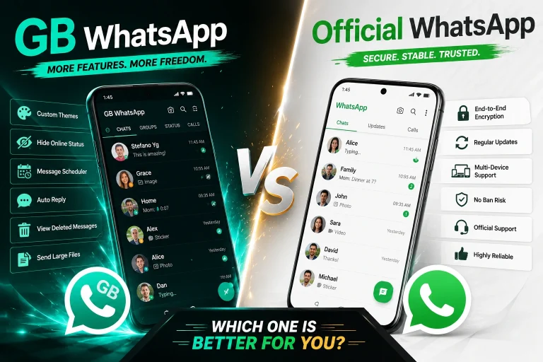 GB WhatsApp vs Official WhatsApp: Key Differences Explained
